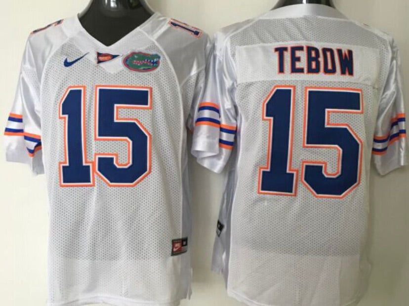tim tebow white jersey