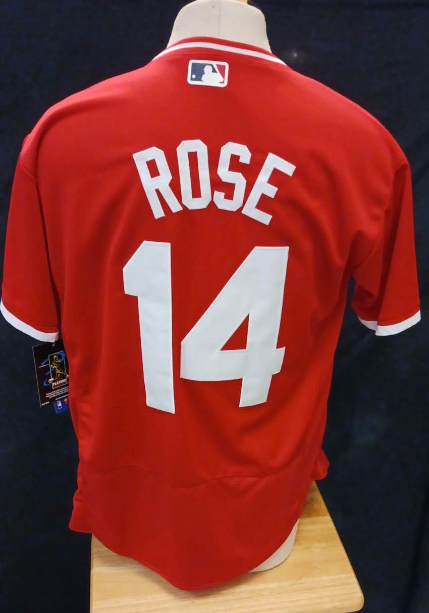 Pete Rose Cincinnati Reds Jersey Red – Classic Authentics