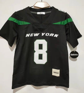 NY Jets Aaron Rodgers Black Jersey