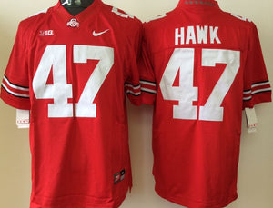 A.J. Hawk Ohio State Buckeyes #47 Football Jersey - Scarlet Red