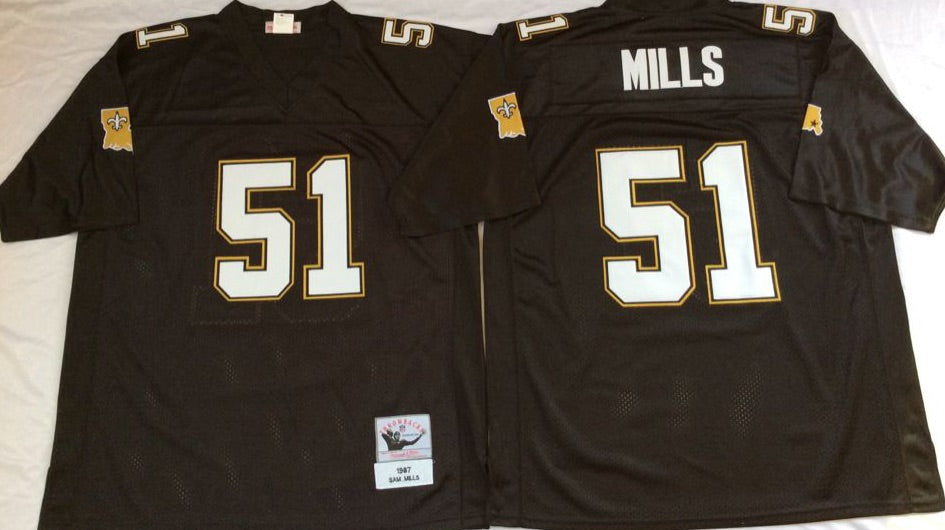 sam mills saints jersey