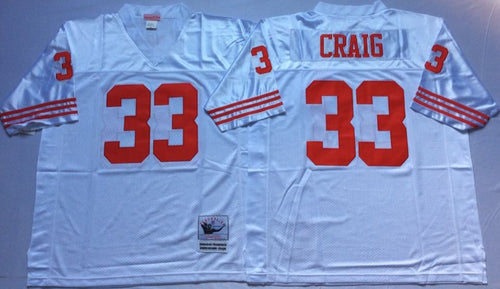 Roger Craig San Francisco 49ers Jersey White Mitchell & Ness
