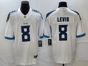 Will Levis Tennessee Titans Jersey white