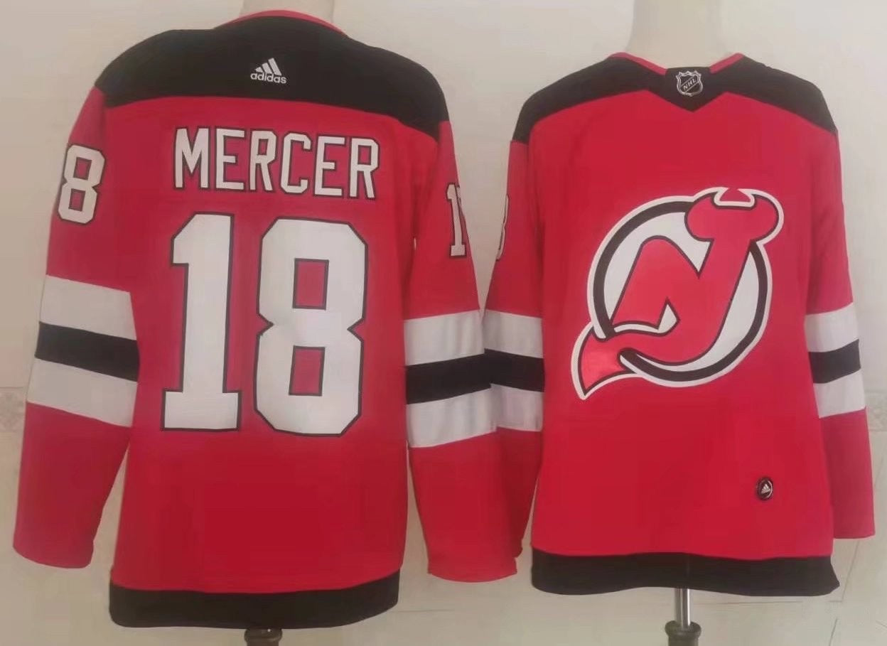 Dawson Mercer #91 New Jersey Devils 2023 Player Number T-Shirt S-3XL