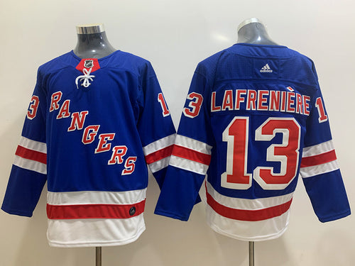 Alexis Lafrenière New York Rangers Jersey Blue