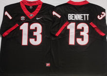 Stetson Bennett Georgia Bulldogs Official NCAA Jersey NIKE Black