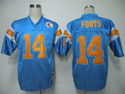 Dan Fouts San Diego Chargers Throwback Football Jersey