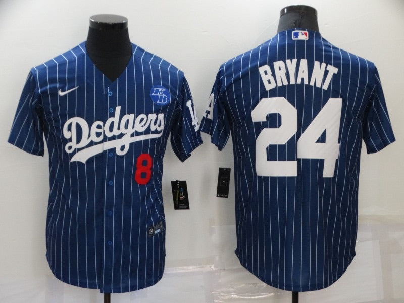 KOBE BRYANT  Los Angeles Dodgers 2000's Throwback Baseball Jersey