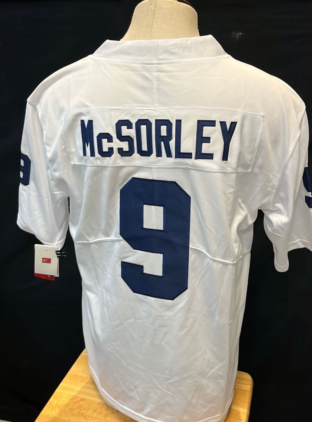 Trace McSorley Penn State Jersey #9 NCAA College Football No Name Dark Blue