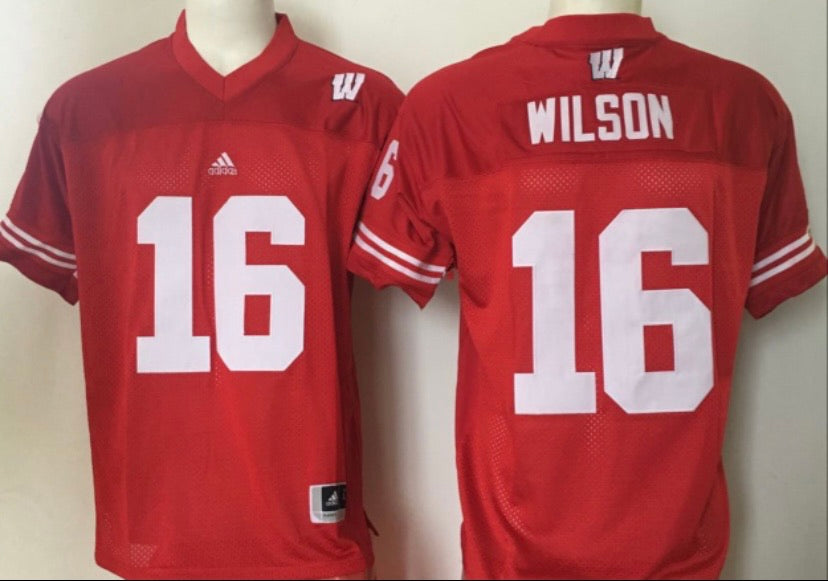 Russell Wilson Wisconsin Badgers Jersey – Classic Authentics