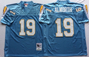 Lance Alworth San Diego Chargers Jersey light blue – Classic Authentics