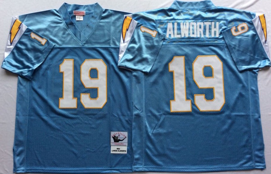 Lance Alworth San Diego Chargers Jersey light blue – Classic