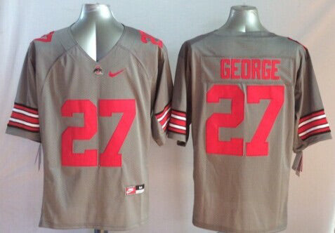 27 Eddie George Ohio State Buckeyes College Football Men Jersey - Red