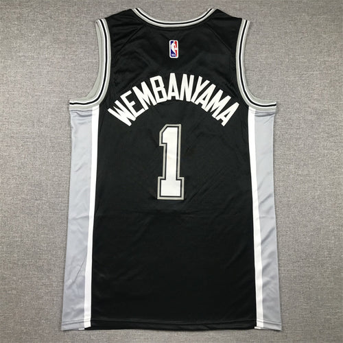 Victor Wembanyama San Antonio Spurs Jersey black Nike