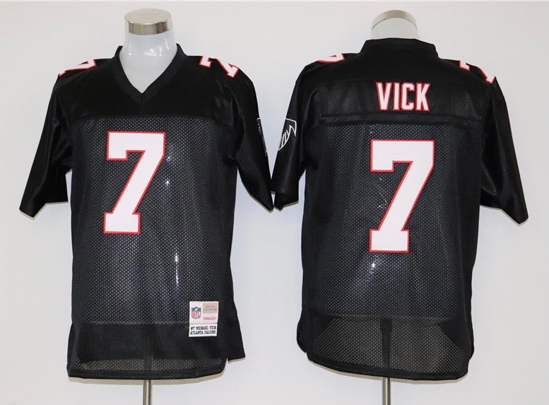 Michael Vick Atlanta Falcons Jersey Black – Classic Authentics