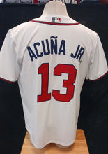 Ronald Acuña Jr. Atlanta Braves Jersey Nike white