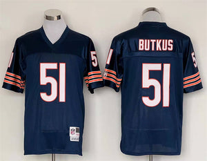 Dick Butkus Chicago Bears Jersey white – Classic Authentics