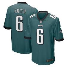 DeVonta Smith YOUTH Philadelphia Eagles Jersey green