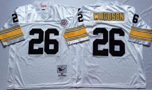 Rod Woodson Pittsburgh Steelers Jersey black – Classic Authentics