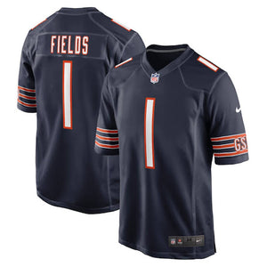 Justin Fields Chicago Bears military salute to service Jersey – Classic  Authentics