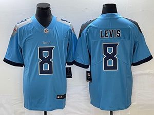 Will Levis Tennessee Titans Jersey white