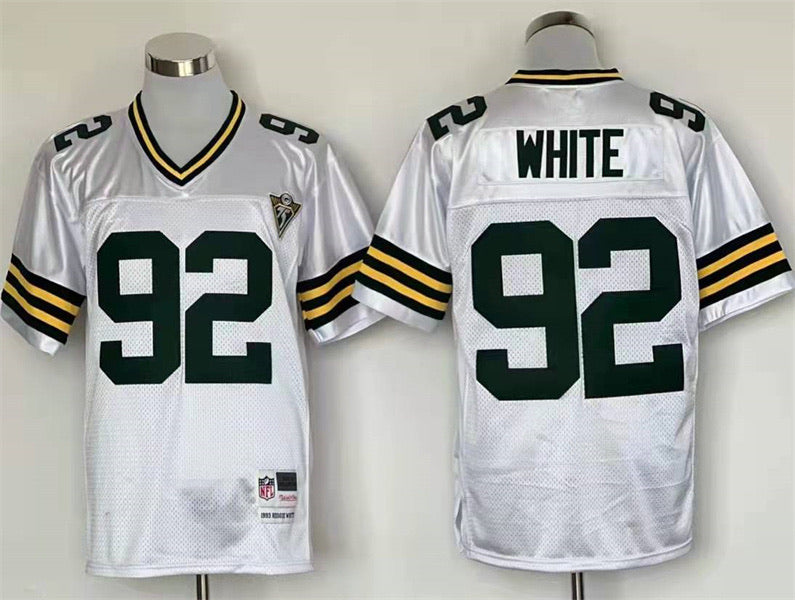 Reggie White Green Bay Packers Jersey white – Classic Authentics