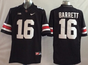 J. T. Barrett Jersey Ohio State Buckeyes Jersey Black NIKE Classic Authentics