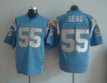 Junior Seau San Diego Chargers Jersey light blue