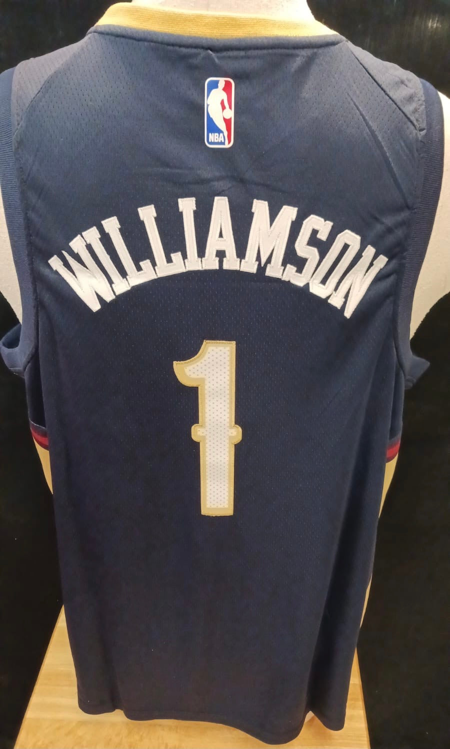 zion williamson signed jersey