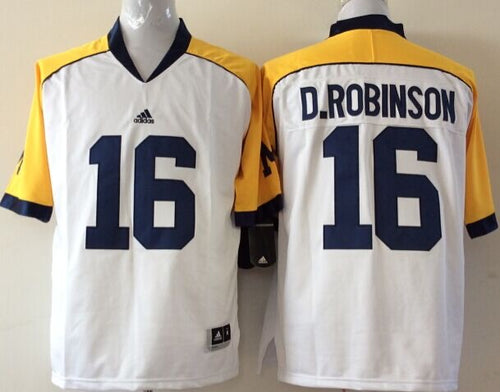 Dernard Robinson Michigan Wolverines Official NCAA Jersey white