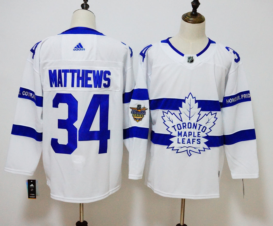 Auston Matthews Toronto Maple Leafs Jersey white – Classic Authentics