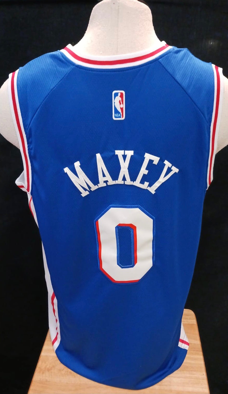 Tyrese Maxey Philadelphia 76ers Jersey Blue