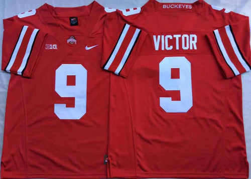 Binjimen Victor Ohio State Buckeyes Jersey red