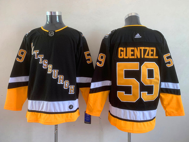 Jake Guentzel Pittsburgh Penguins Jersey black