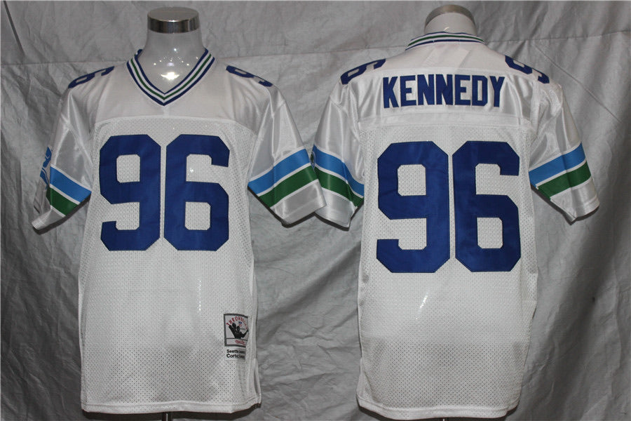 Cortez Kennedy Seattle Seahawks Jersey white – Classic Authentics