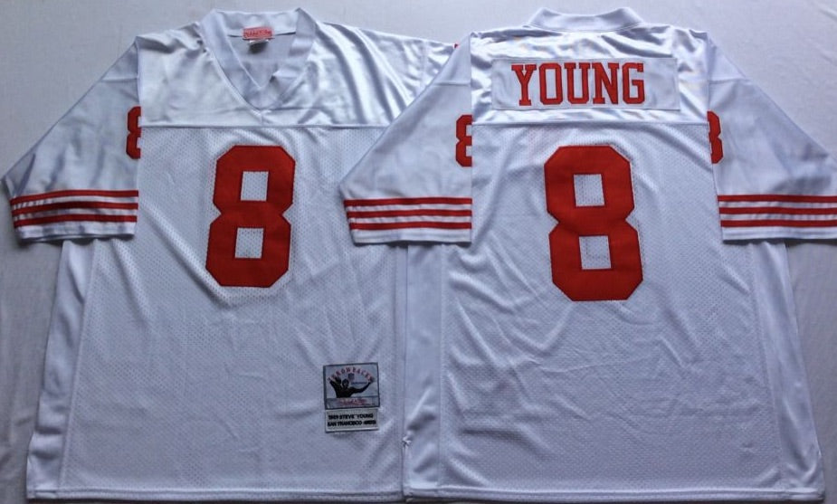 Steve Young San Francisco 49ers Jersey White