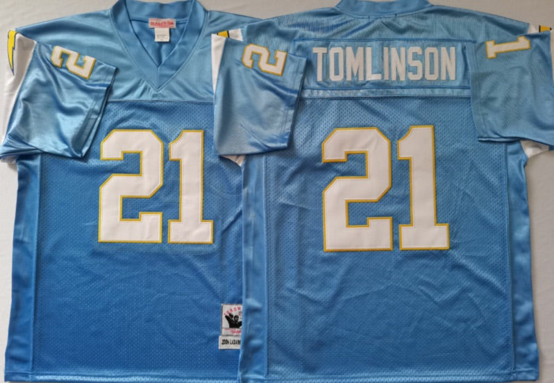 Ladainian Tomlinson San Diego Chargers Jersey light blue