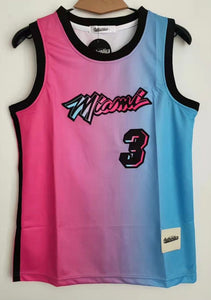 Dwayne Wade Miami Heat Jersey Classic Authentics
