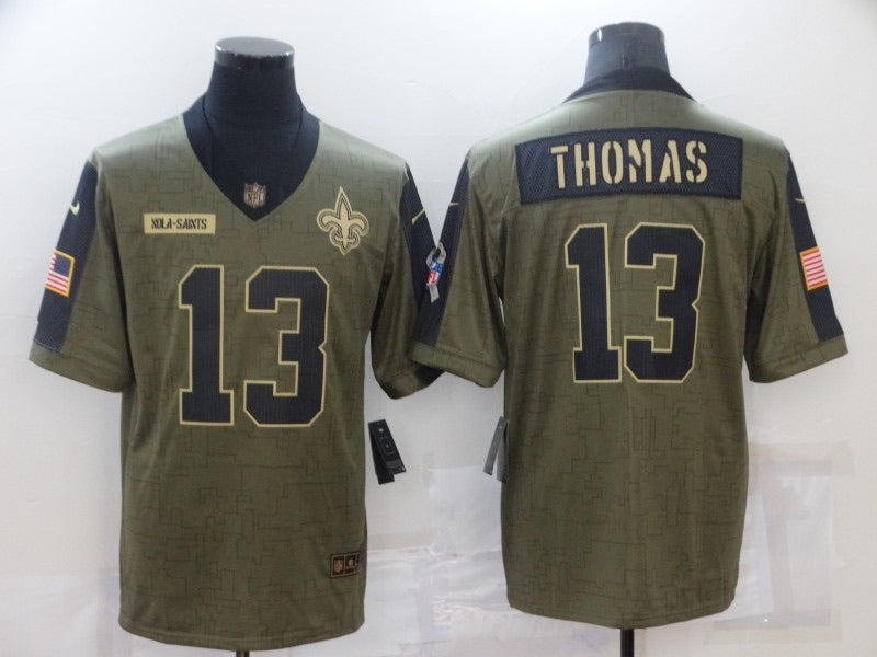 Michael Thomas New Orleans Saints military salute to service Jersey