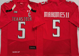Patrick Mahomes Texas Tech Jersey red