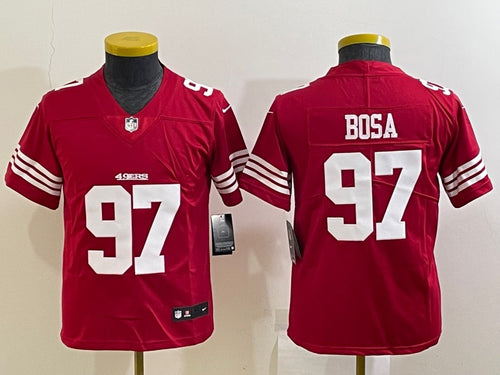 Nick Bosa San Francisco 49ers Jersey black – Classic Authentics