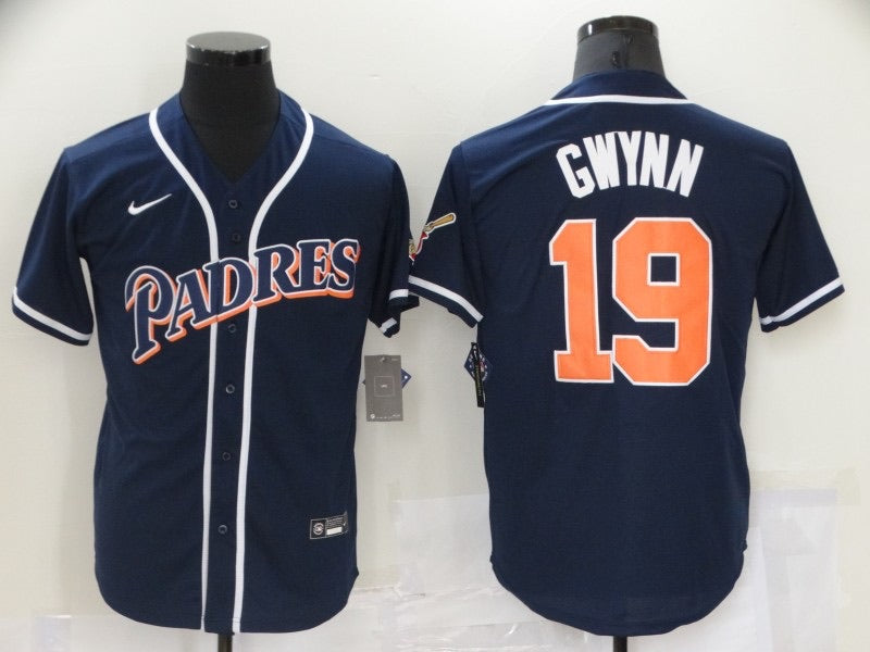 padres blue and orange jersey