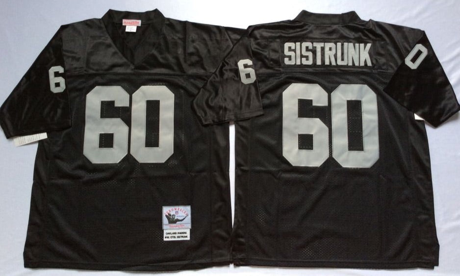 Otis Sistrunk Oakland Raiders Jersey black – Classic Authentics