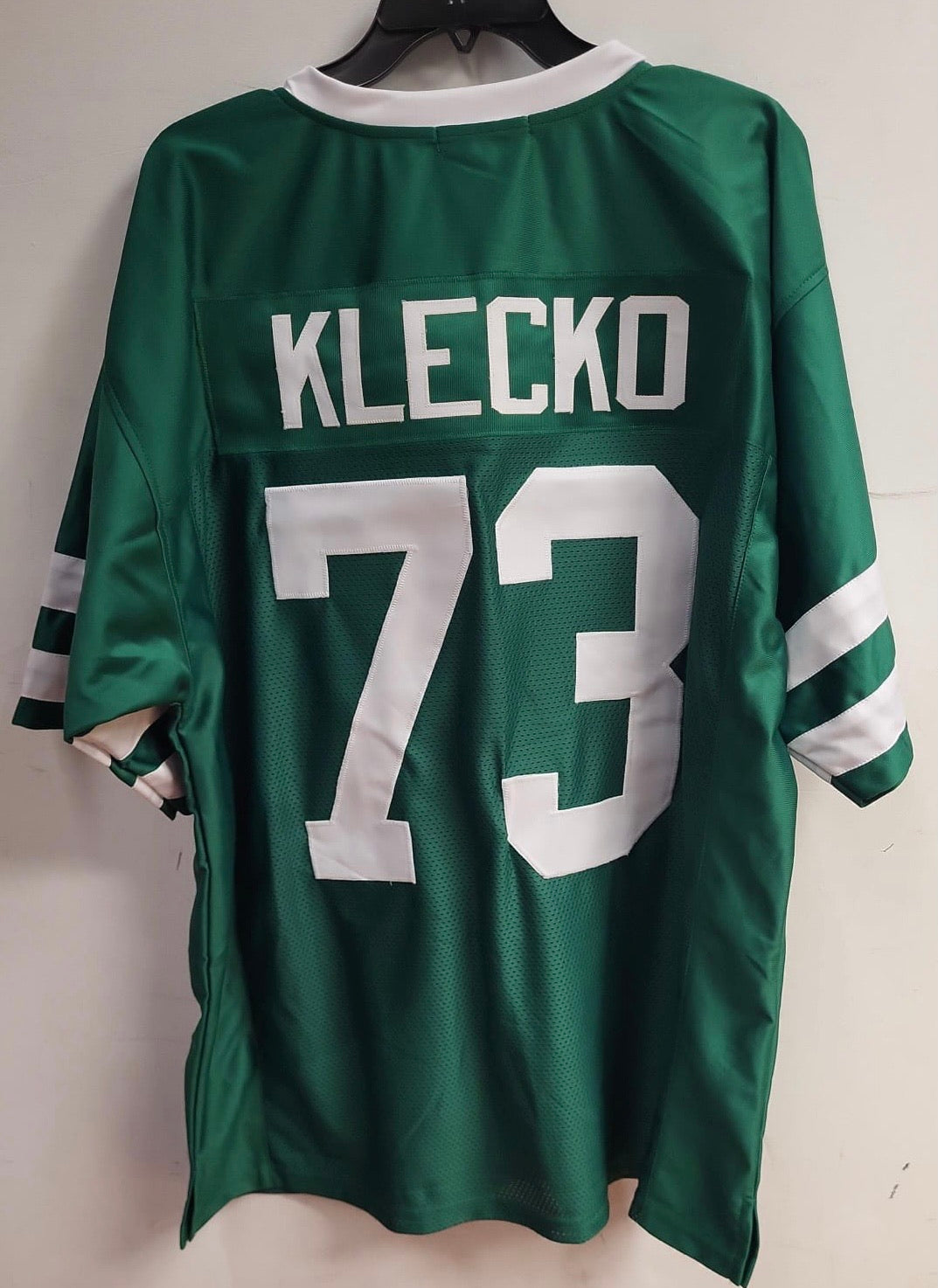 JOE KLECKO  New York Jets 1984 Wilson Throwback NFL Football Jersey