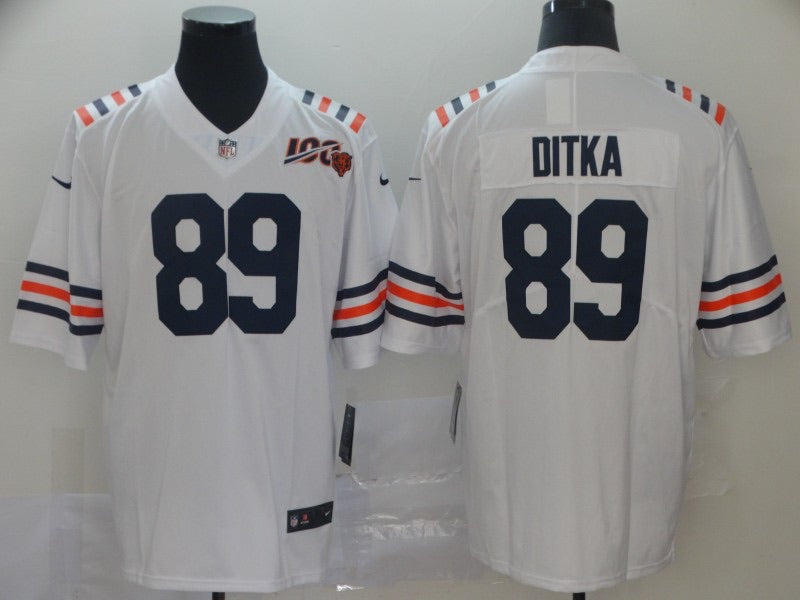Mike Ditka Chicago Bears Jersey white