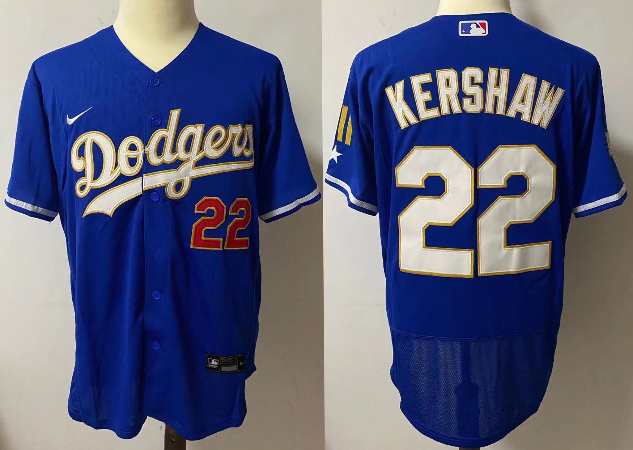 Los Angeles Dodgers Gold MLB Jerseys for sale