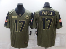 Jaylen Waddle Miami Dolphins military salute to service Jersey