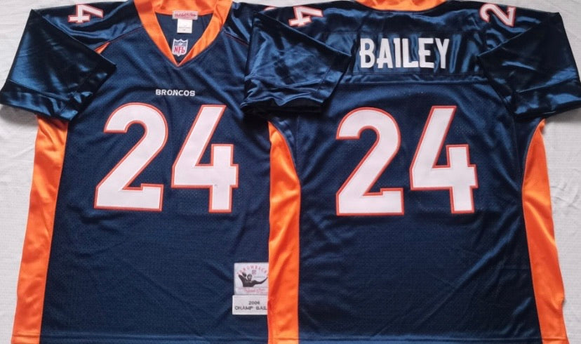 Champ Bailey Mitchell & Ness Denver Broncos Jersey – Classic Authentics