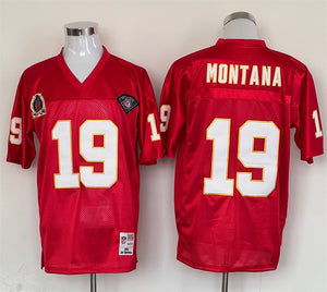 Joe Montana Kansas City Chiefs Official NFL Mitchell Ness Jersey