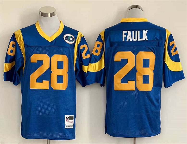 Marshall Faulk Los Angeles Rams Jersey – Classic Authentics